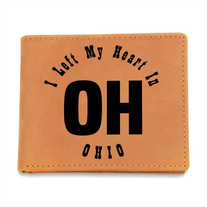 Heart In Ohio v01 - Leather Wallet