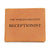World's Greatest Receptionist - Leather Wallet