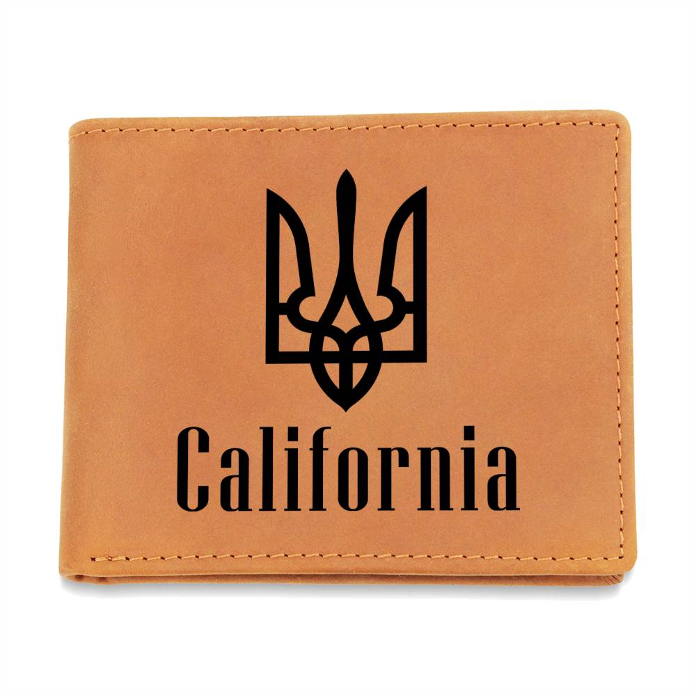 California - Leather Wallet