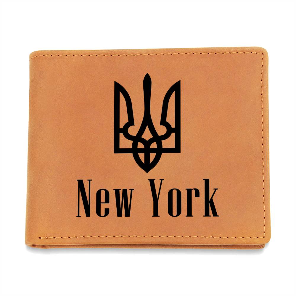 New York - Leather Wallet
