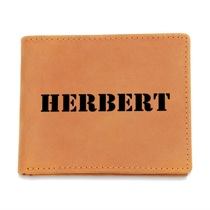 Herbert - Leather Wallet