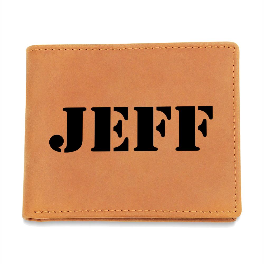 Jeff - Leather Wallet