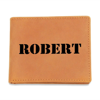 Robert - Leather Wallet