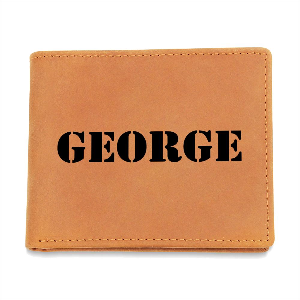 George - Leather Wallet