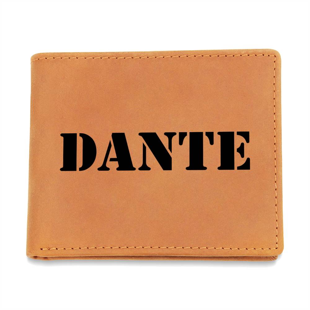 Dante - Leather Wallet