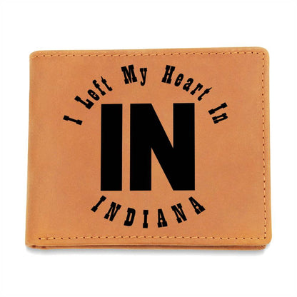 Heart In Indiana v01 - Leather Wallet