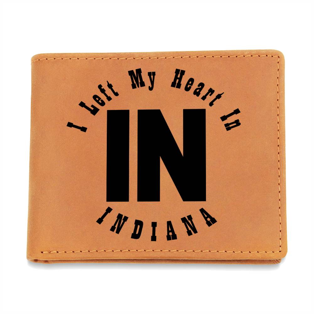 Heart In Indiana v01 - Leather Wallet