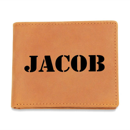 Jacob - Leather Wallet