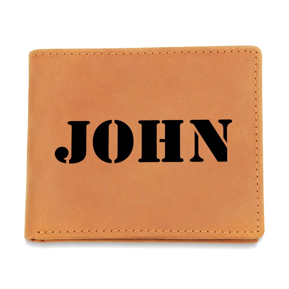 John - Leather Wallet