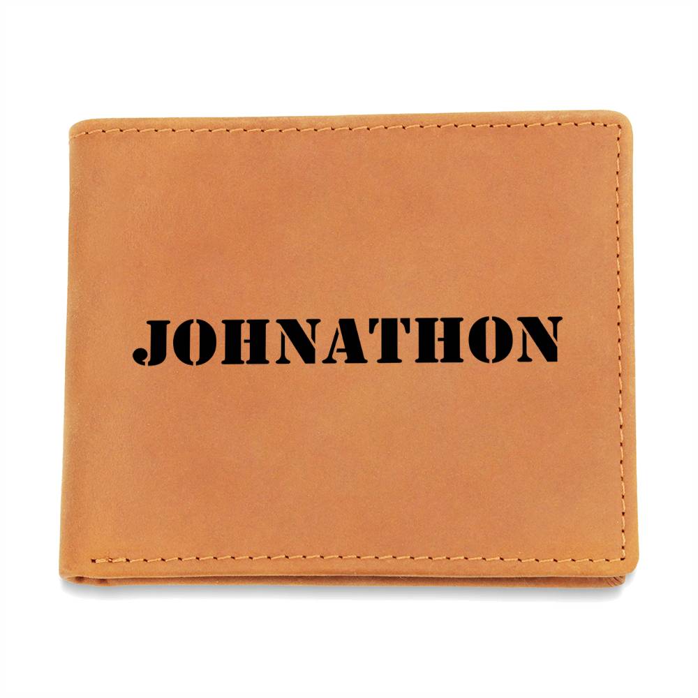 Johnathon - Leather Wallet