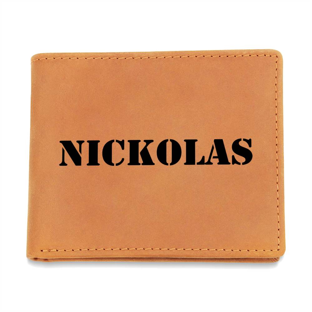 Nickolas - Leather Wallet
