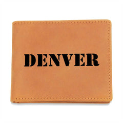 Denver Luxury Full-Grain Leather Card Holder for Men