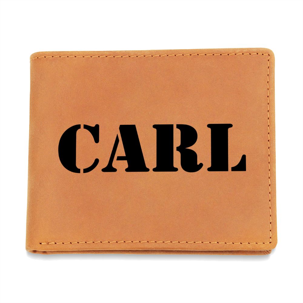 Carl - Leather Wallet