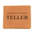 World's Greatest Teller - Leather Wallet