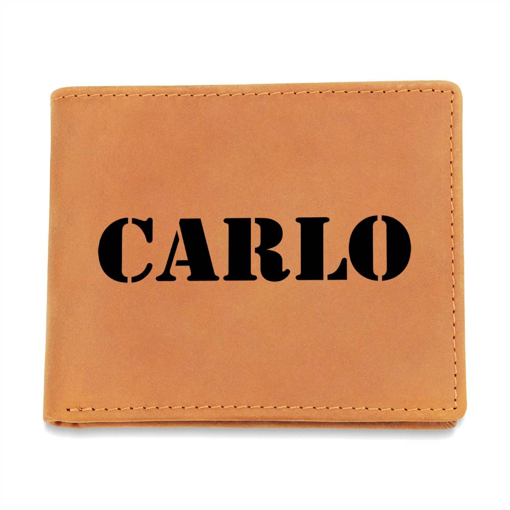 Carlo - Leather Wallet