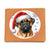 Christmas Dog - Bullmastiff - Leather Wallet