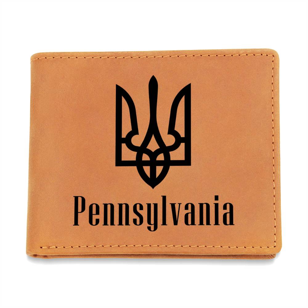 Pennsylvania - Leather Wallet