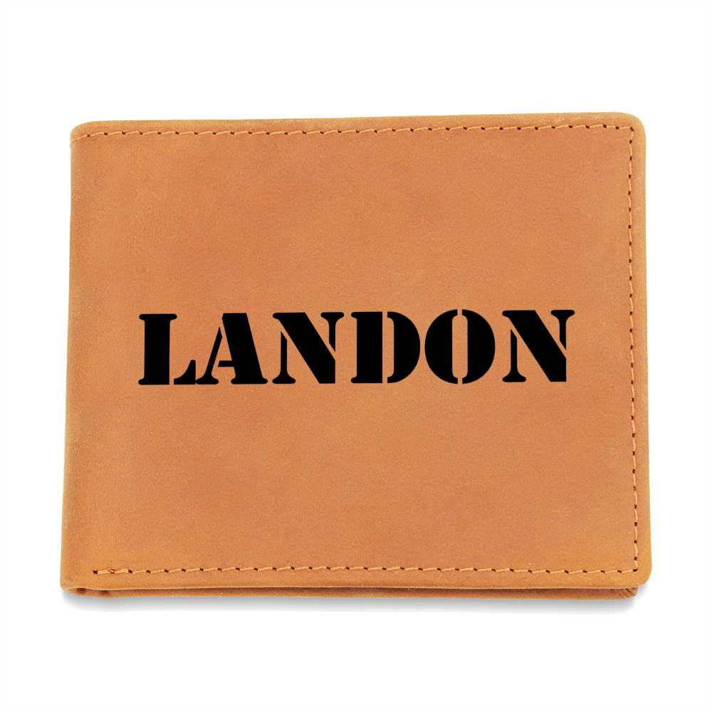 Landon - Leather Wallet