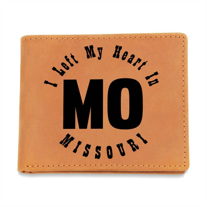 Heart In Missouri v01 - Leather Wallet