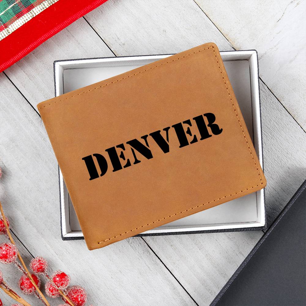 Denver Luxury Men's Card Holder