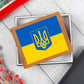 Tryzub And Flag Of Ukraine - Leather Wallet