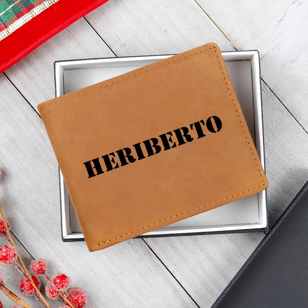 Heriberto - Leather Wallet
