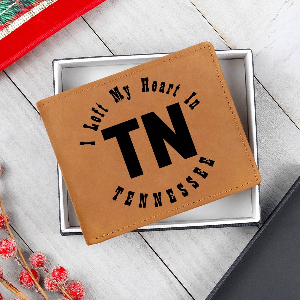 Heart In Tennessee v01 - Leather Wallet