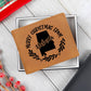 Merry Christmas From Alabama - Leather Wallet