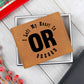 Heart In Oregon v01 - Leather Wallet