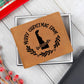 Merry Christmas From Delaware - Leather Wallet