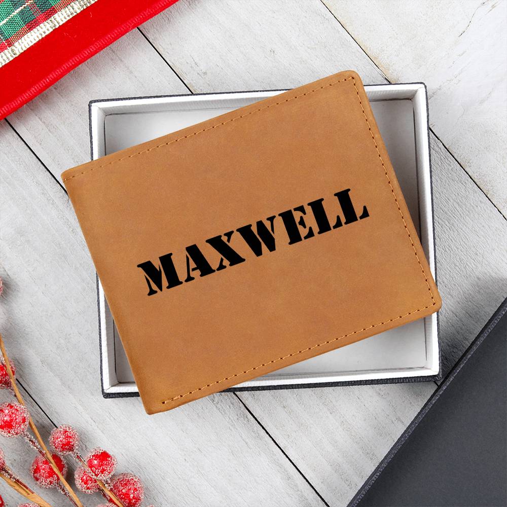Maxwell - Leather Wallet