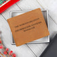 World's Greatest Information Systems Manager - Leather Wallet