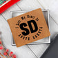 Heart In South Dakota v01 - Leather Wallet