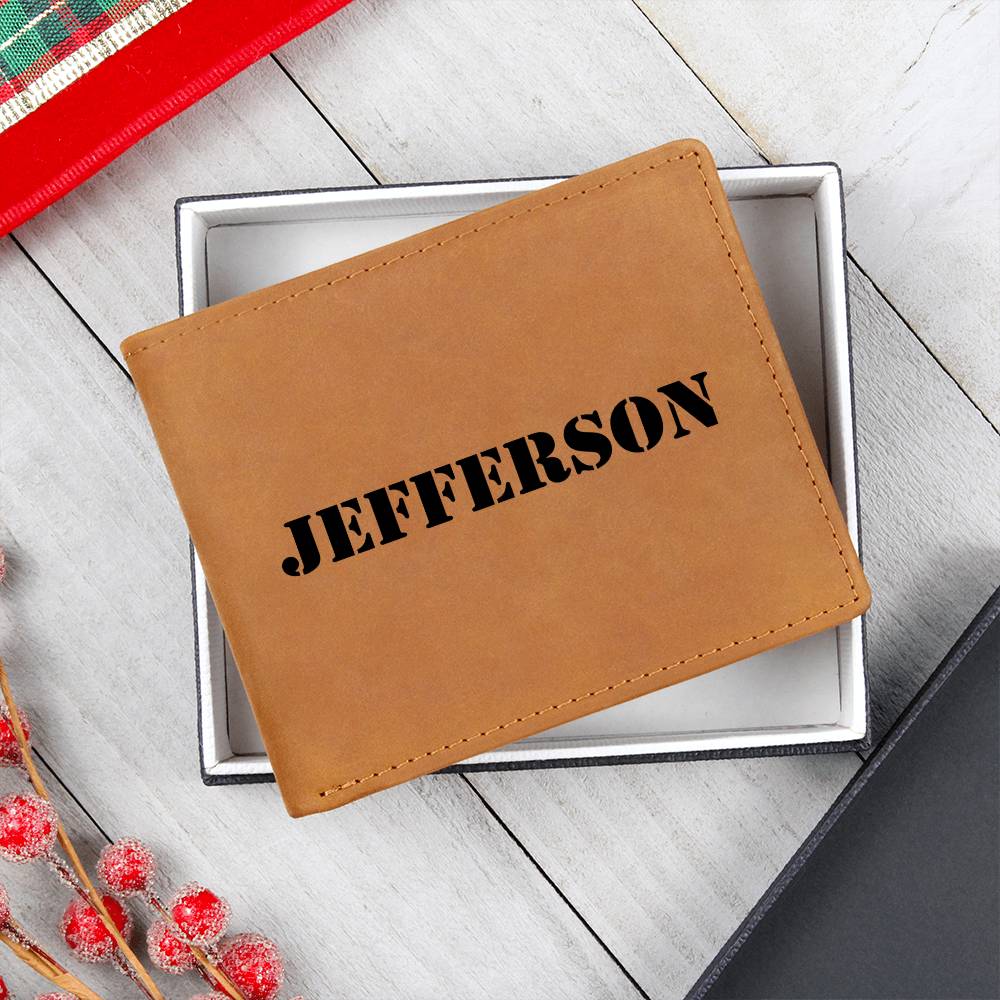 Jefferson - Leather Wallet