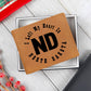 Heart In North Dakota v01 - Leather Wallet