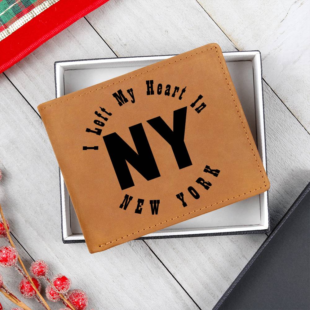 Heart In New York v01 - Leather Wallet