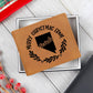 Merry Christmas From Nevada - Leather Wallet