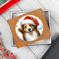 Christmas Dog - Kooikerhondje - Leather Wallet