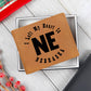 Heart In Nebraska v01 - Leather Wallet