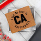 Heart In California v01 - Leather Wallet