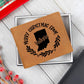 Merry Christmas From Indiana - Leather Wallet