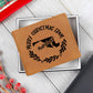 Merry Christmas From Maryland - Leather Wallet