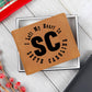 Heart In South Carolina v01 - Leather Wallet