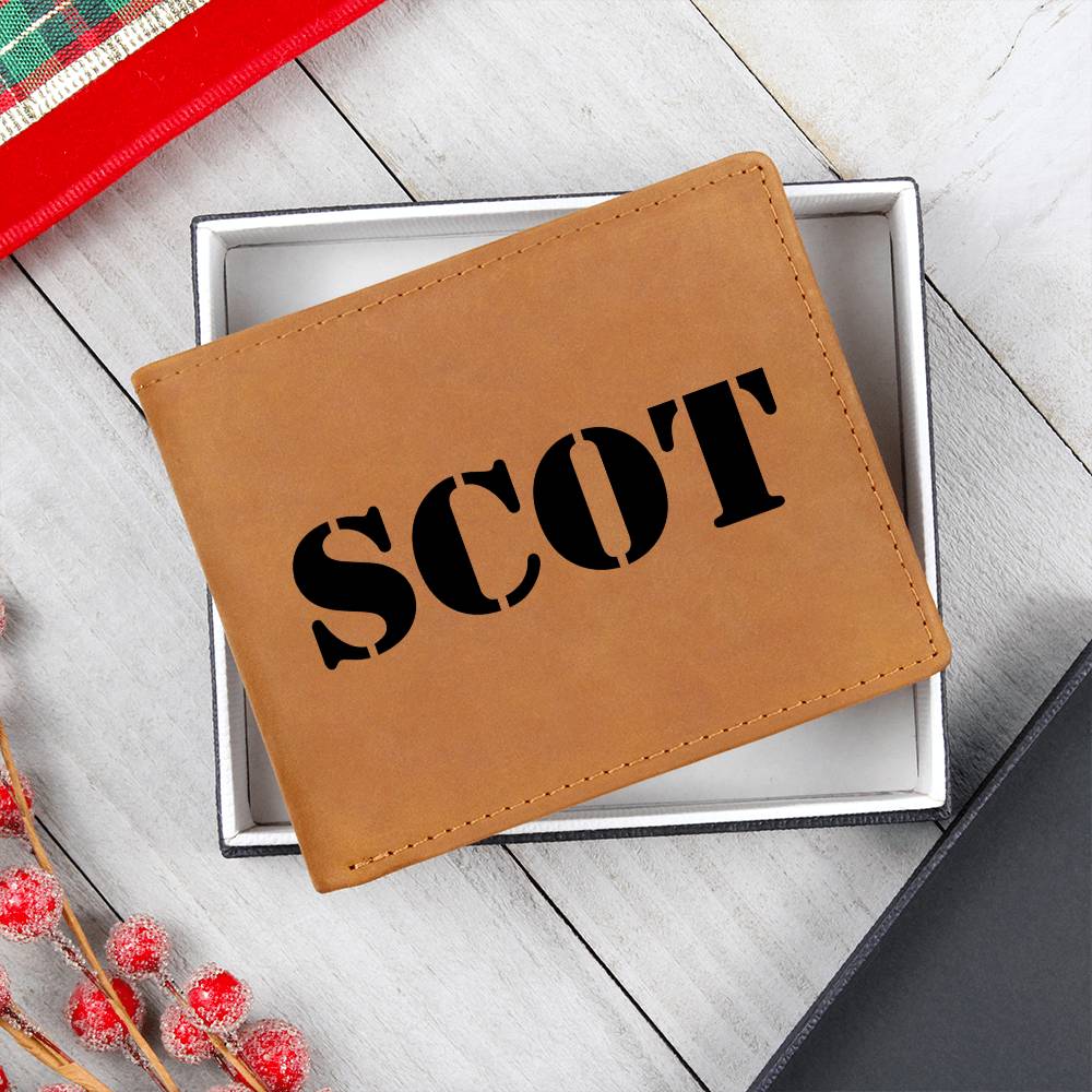 Scot - Leather Wallet