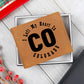 Heart In Colorado v01 - Leather Wallet