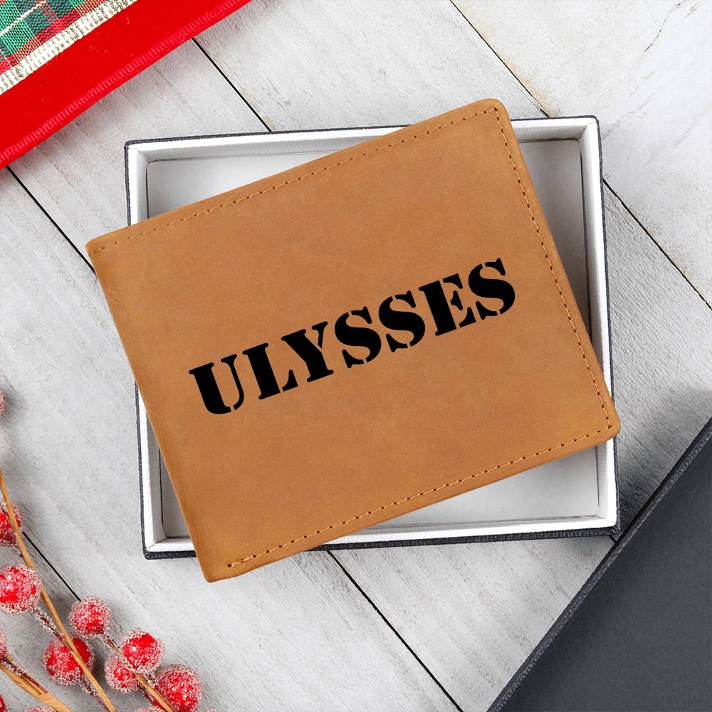Ulysses - Leather Wallet