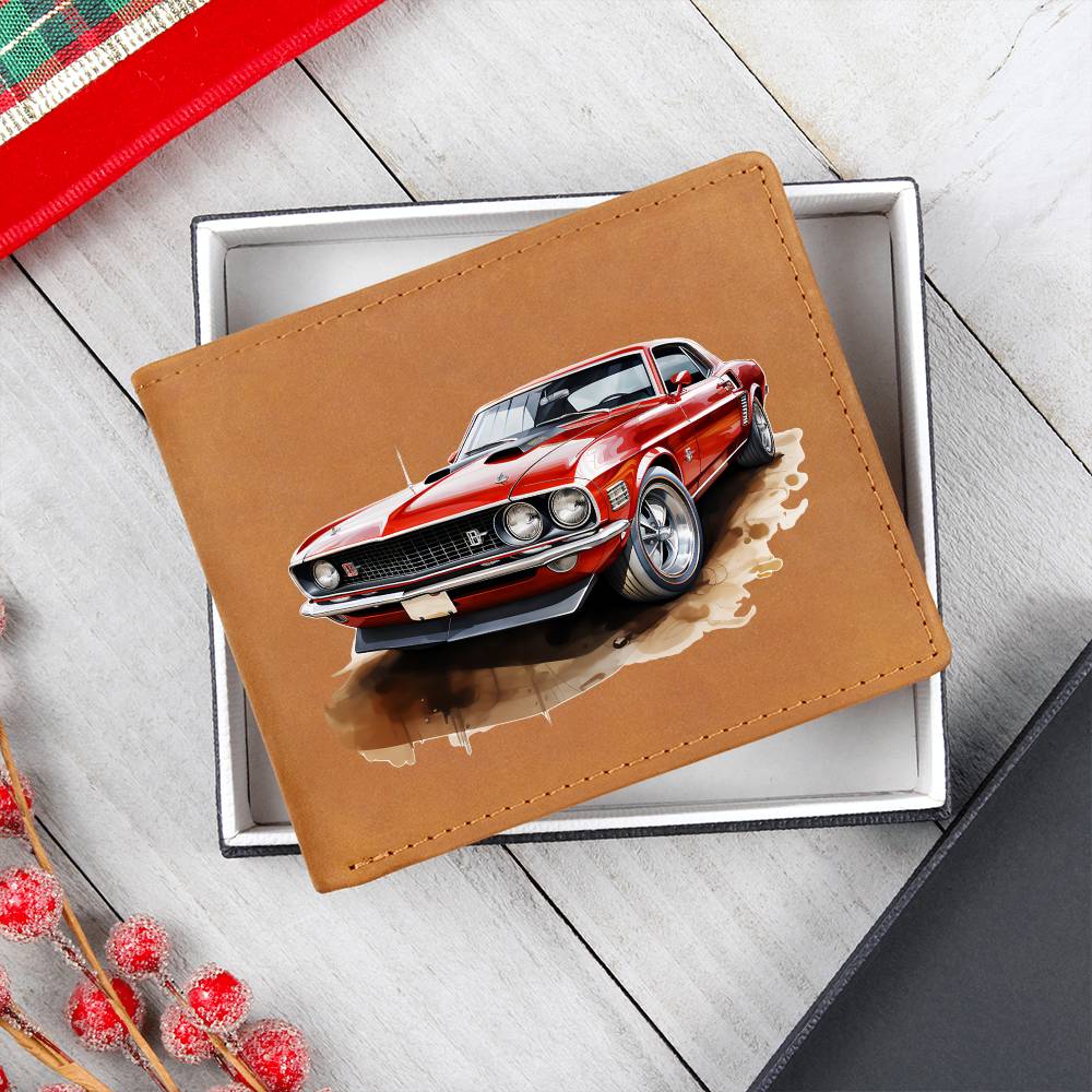 Muscle Car 07 - Leather Wallet