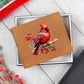Christmas Cardinal 010 - Leather Wallet
