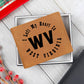 Heart In West Virginia v01 - Leather Wallet