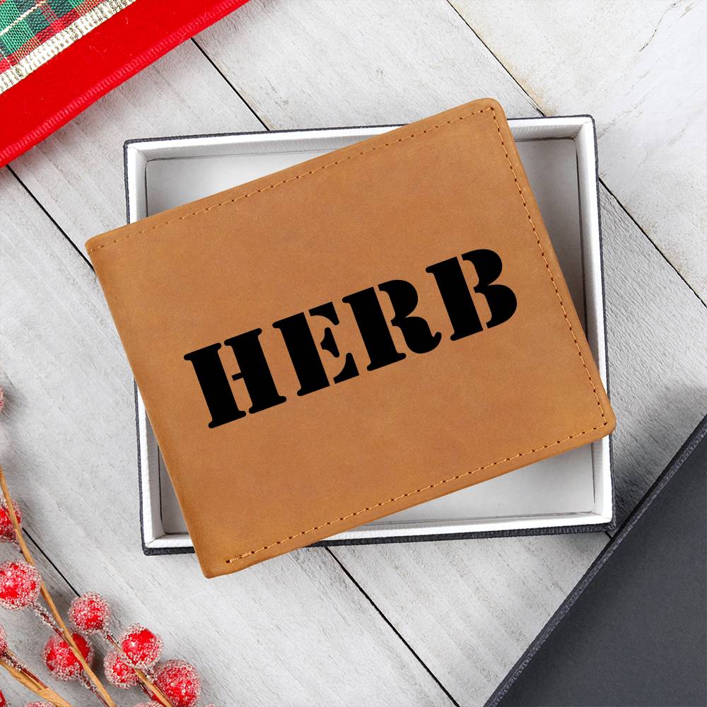 Herb - Leather Wallet